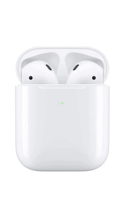 2nd Generation Wireless White Headphones With Charging Case New Air Pods